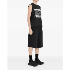 Outlet Logo Motif Tanktop T-Shirts & Toppe
