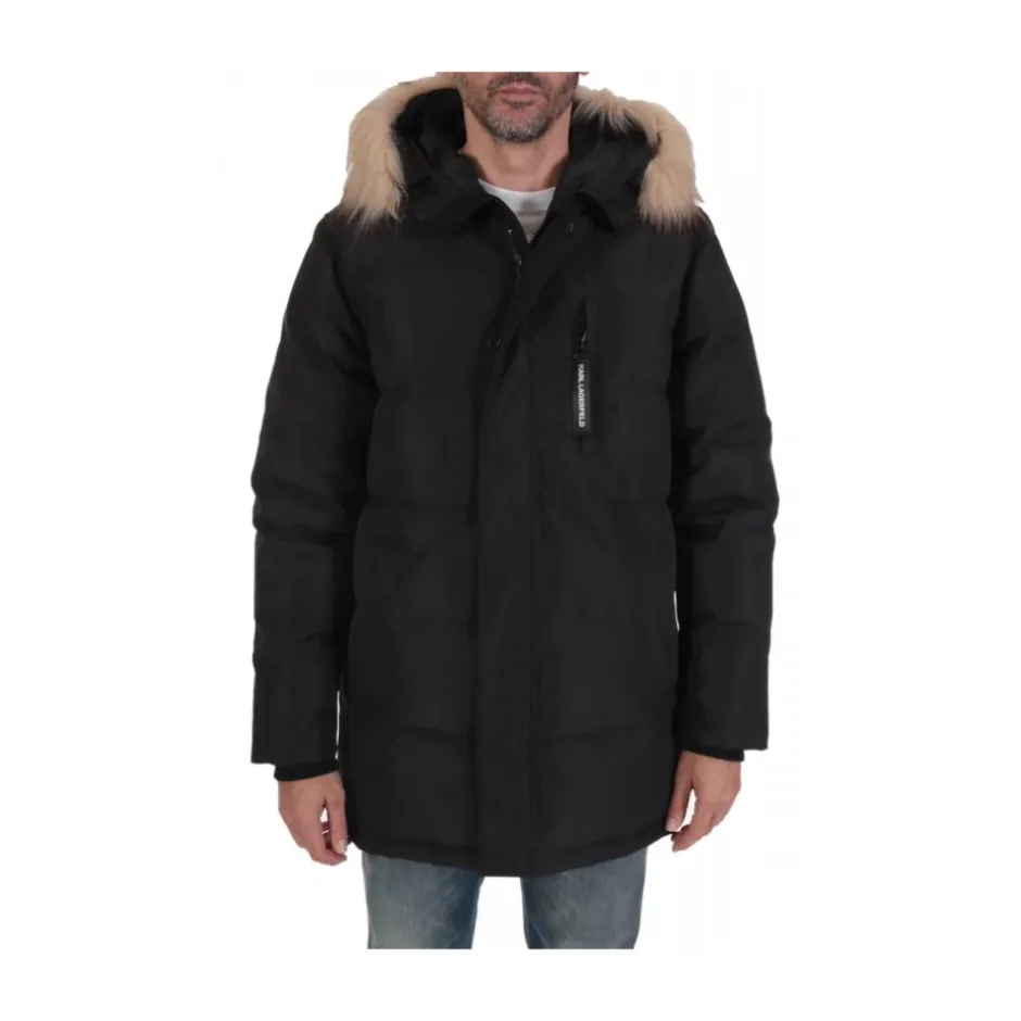 Discount Logo Parka Jakke Frakker