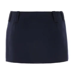 Sale Logo Patch Mini Skirt Dame Nederdele