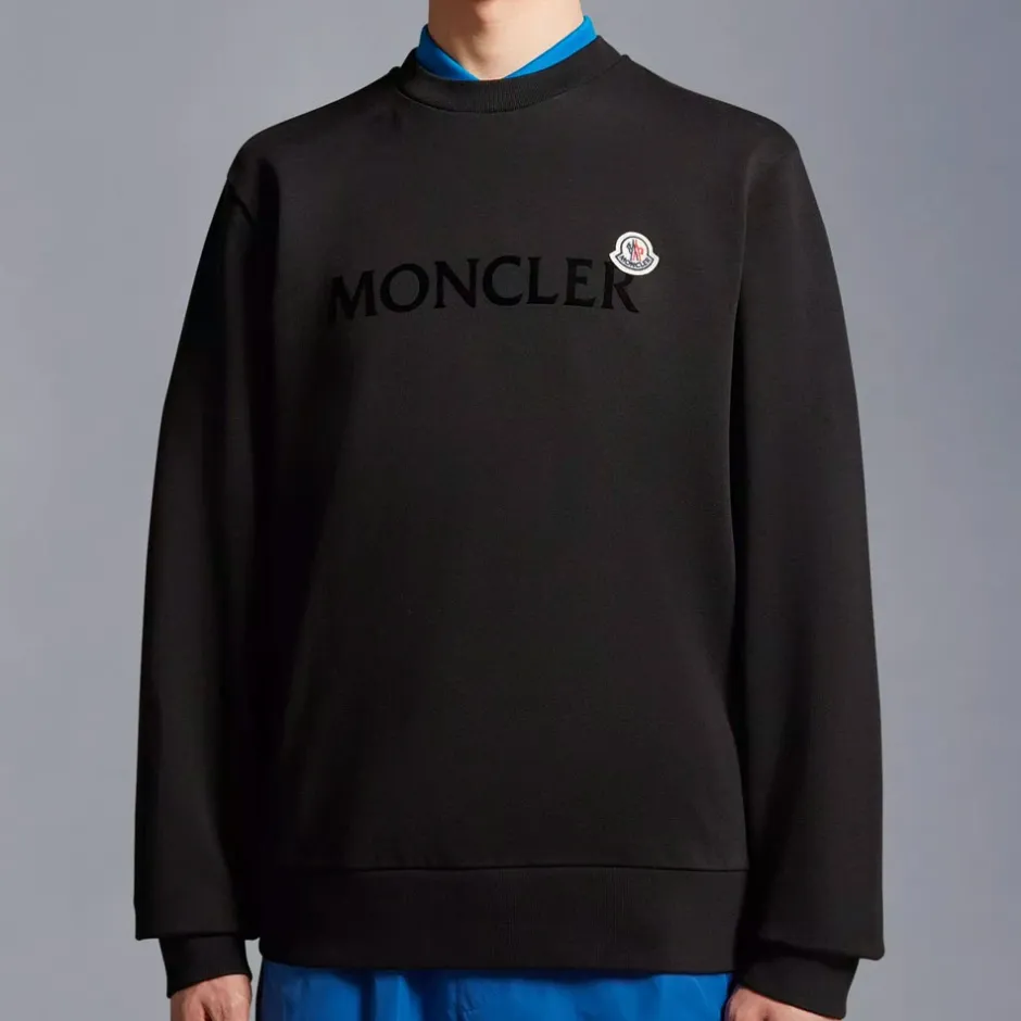 Clearance Logo Patch Sweatshirt Trøjer|Sweatshirts