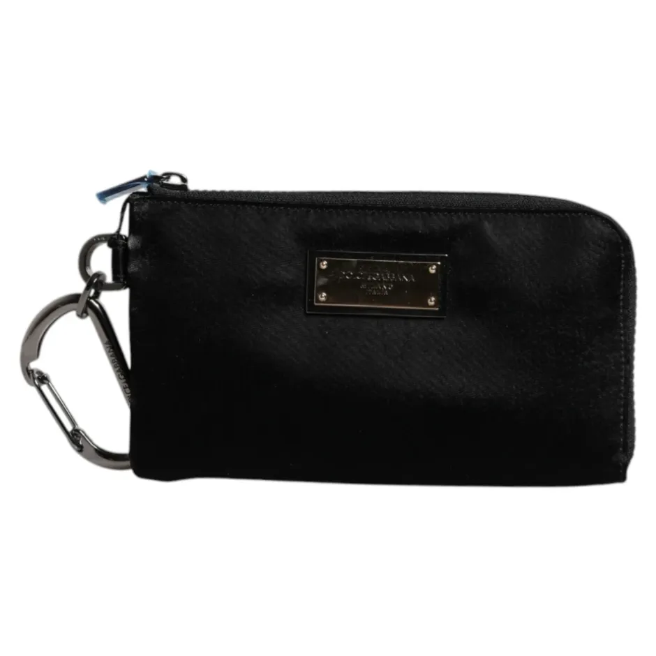 New Logo Plaque Keyring Pouch Dame Clutch