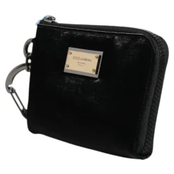 New Logo Plaque Keyring Pouch Dame Clutch