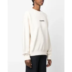 Hot Logo Print Bomulds Sweater Dame Sweatshirts