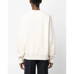 Hot Logo Print Bomulds Sweater Dame Sweatshirts