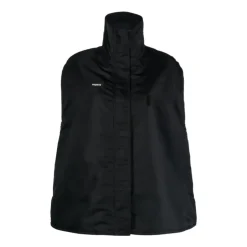 Discount Logo-Patch Bomber Cape Skaljakker