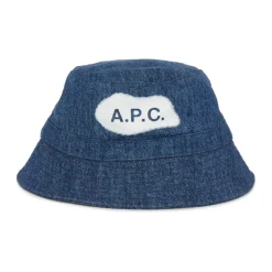 Logo-Printet Bucket Hat med Smal Skygge Dame Huer & Kasketter