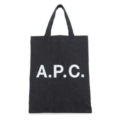Sale Logo-trykt denim tote taske Tasker