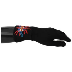 Online London Broderede Uldhandsker Dame Handsker|Handsker