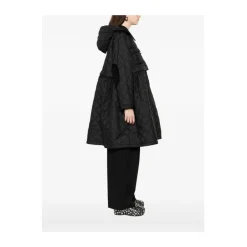 Discount LQU1890 Peplum Longline Quilted Jacket Dame Frakker