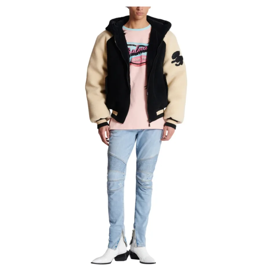 Outlet Løs Miami trykt T-shirt T-Shirts