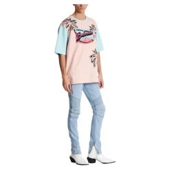 Outlet Løs Miami trykt T-shirt T-Shirts