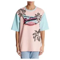 Outlet Løs Miami trykt T-shirt T-Shirts