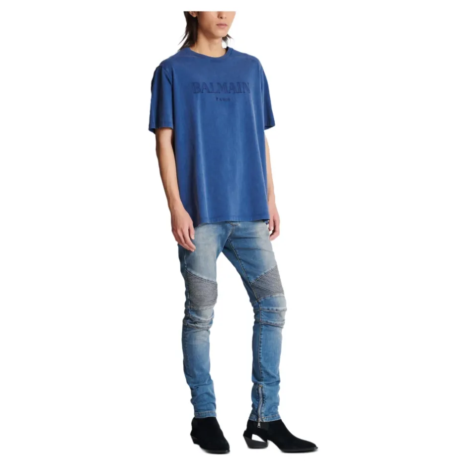 Clearance Løs T-shirt med vintage broderi T-Shirts