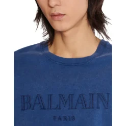 Clearance Løs T-shirt med vintage broderi T-Shirts