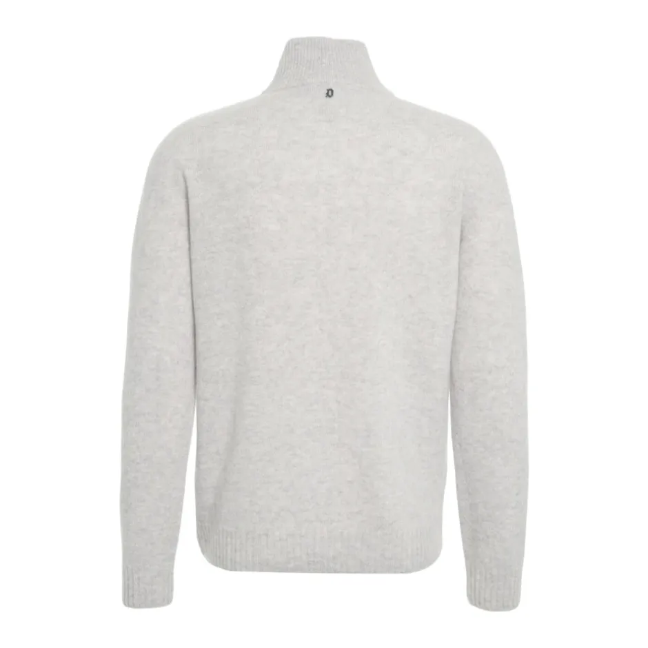 Best Luksuriøs Cashmere Sweater Høj Krave Strik