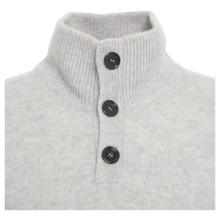 Best Luksuriøs Cashmere Sweater Høj Krave Strik
