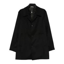 Discount Luksuriøs uld-kashmir frakke AW25 Frakker