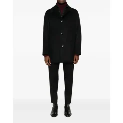 Discount Luksuriøs uld-kashmir frakke AW25 Frakker