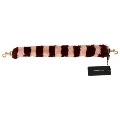 Best Luksus Bordeaux Pink Pels Skulderrem Dame Tilbehør Til Tasker