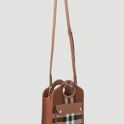 Clearance Luksus Check Mini Skuldertaske Dame Håndtasker