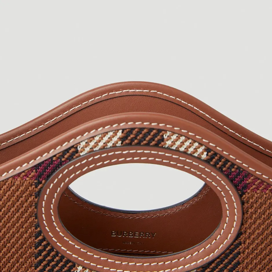 Clearance Luksus Check Mini Skuldertaske Dame Håndtasker