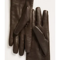 Discount Luksus Læder Cashmere Handsker Dame Handsker