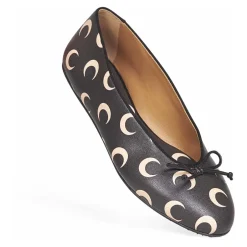 Clearance Luna Bow Ballerina Dame Ballerina Sko
