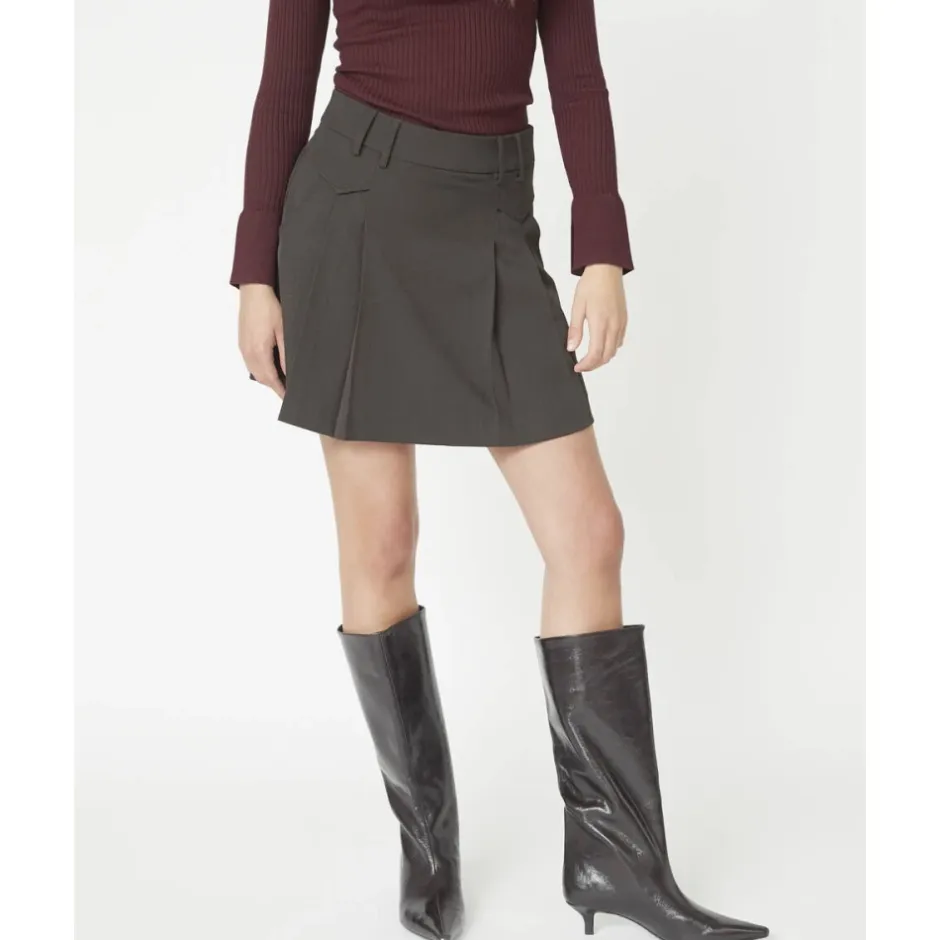 LunaCC Plisseret Mini Nederdel Dame Nederdele