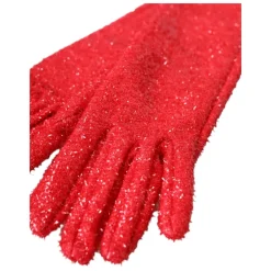Online Lurex Fantasia Mid Arm Length Gloves Dame Handsker|Handsker