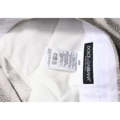 Lys Jacquard Silkejakkesæt Jakkesæt