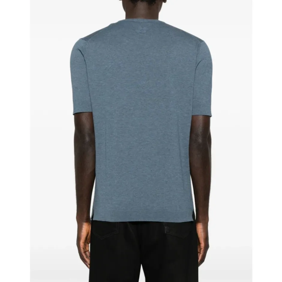 Online Maglia girocollo in maglia manica corta Strik