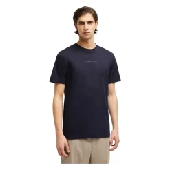 Outlet Marine Patch Logo Bomuld T-shirt T-Shirts