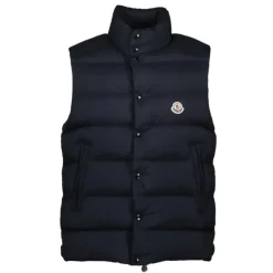 Online Marine Quiltet Logo Gilet Jakker