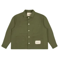 Best Mellemtung Bomuld Chore Overshirt med Lommer Skjorter