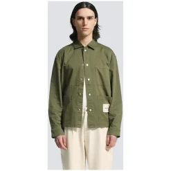 Best Mellemtung Bomuld Chore Overshirt med Lommer Skjorter