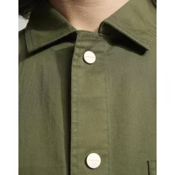 Best Mellemtung Bomuld Chore Overshirt med Lommer Skjorter
