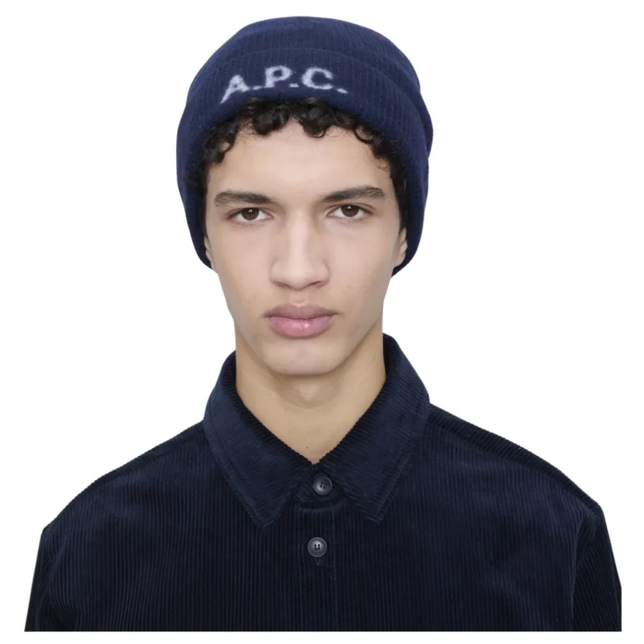 Sale Merino Uld Ribstrikket Hat Huer, Kasketter & Hatte