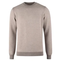 Best Merinould Sweater - Struktureret strik med kontrastdetaljer Strik