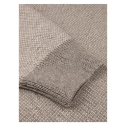 Best Merinould Sweater - Struktureret strik med kontrastdetaljer Strik