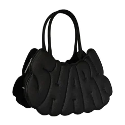 Outlet Metallic Drip Shark Bubble Letters Håndtaske Tasker