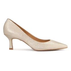 Discount Metallic læder bryllupspumps Dame Pumps