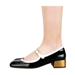 Hot Metallic Læder Stiletter Dame Pumps|Stiletter