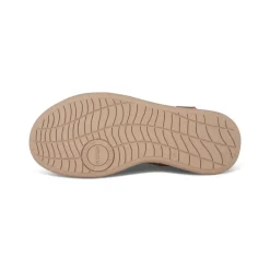 Outlet Metallic Rose Lædersandal Dame Sandaler