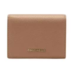 Hot Metallic Soft Flap Wallet Dame Punge & Kortholder