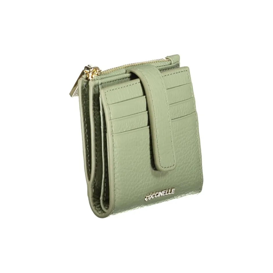 New Metallic Soft Wallet Dame Punge & Kortholder