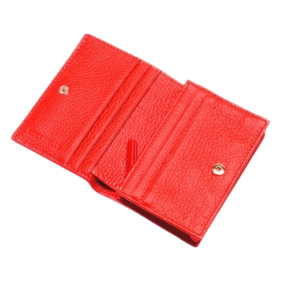 Metallic Soft Wallet Dame Punge & Kortholder