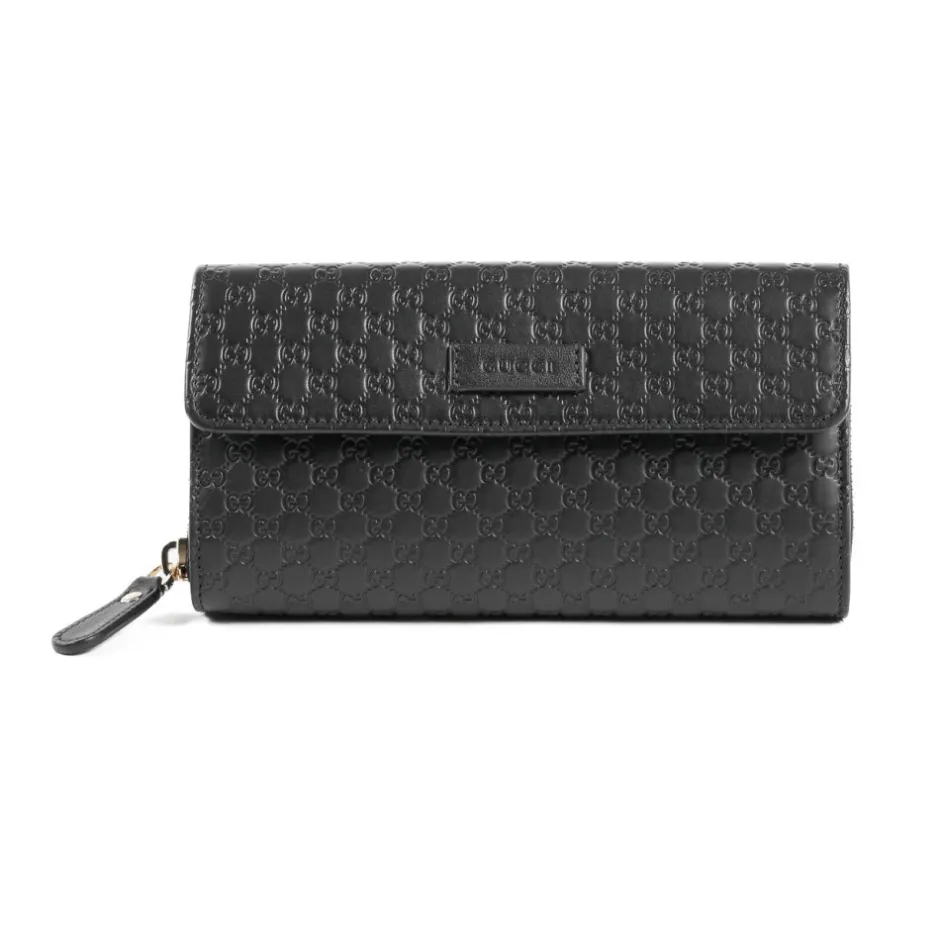 Hot Microssima Læder Zip Wallet Dame Punge & Kortholder