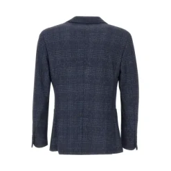 Hot Micro-pattern Viscose Jersey Blazer Jakkesæt