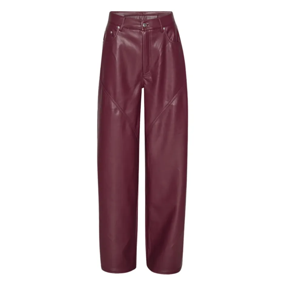 Hot Mid Waist Piping Bukser Dame Bukser