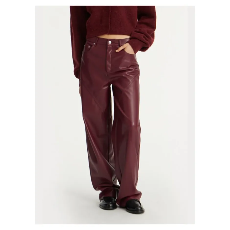 Hot Mid Waist Piping Bukser Dame Bukser